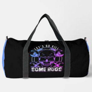Lasst uns einige Bugs töten Duffle Bag