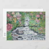 Lasst uns einladen - der verzauberte Gard Einladung (Vorne/Hinten)