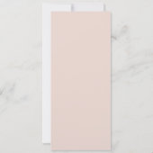 Lasst uns endlich Hochzeitskarte essen Einladung (Rückseite)