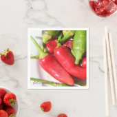 Lasst uns es mit Chili Papiertüchern aufpeppen Serviette (Beispiel)