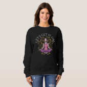 Lasst uns es Om Yoga 2 Sweatshirt (Vorne ganz)