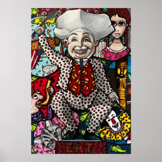Lasst uns essen poster (Vorne)