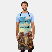 Lasst uns essen schürze (Getragen)