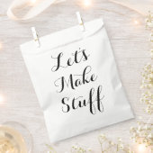 Lasst uns etwas machen ・ Gastgeschenk-Tasche des H Geschenktütchen (Ausgeschnitten)