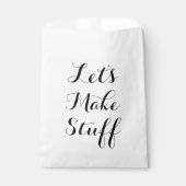 Lasst uns etwas machen ・ Gastgeschenk-Tasche des H Geschenktütchen (Vorderseite)