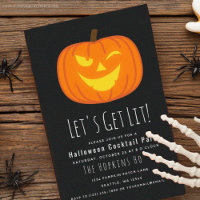 Lasst uns euch die Party Einladung eines Halloween