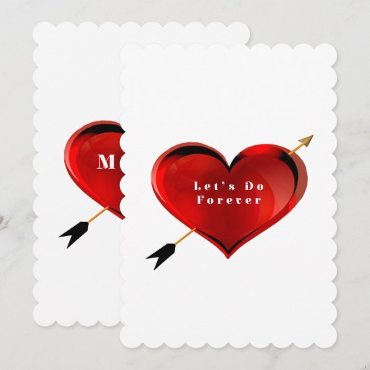 Lasst uns ewig Karten machen (Vorne/Hinten)