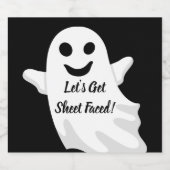 Lasst uns Faced machen! Bierflaschenetikett (Einzelnes Label)