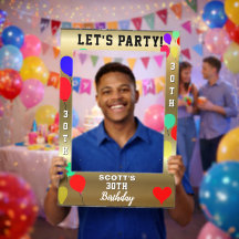 Lasst uns feiern 30. Geburtstagsballons jedes Alte
