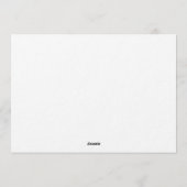 Lasst uns feiern! Eine fantastische 60er-Überrasch Einladung (Rückseite)