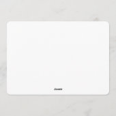 Lasst uns feiern! Eine fantastische 60er-Überrasch Einladung (Rückseite)