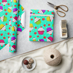 Lasst uns feiern geschenkpapier
