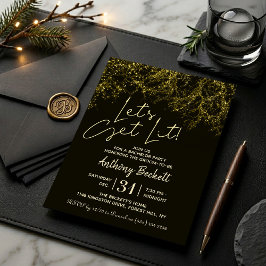 Lasst uns feiern | Junggesellenabschied Einladung