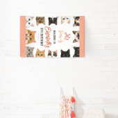 Lasst uns feiern Katze 5. Geburtstag | Individuell Banner (InSitu)