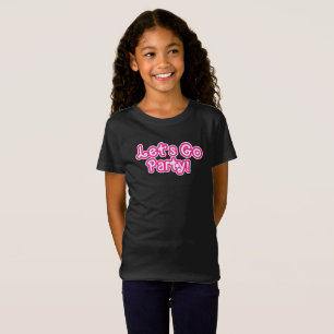 Lasst uns feiern Pink & White Stars T-Shirt