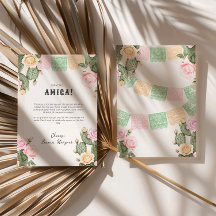 Lasst uns Fiesta Bachelorette Weekend Dankeschön-K