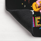 Lasst uns Fiesta Cinco De Mayo Axolotl Mit Sombrer Mousepad (Ecke)