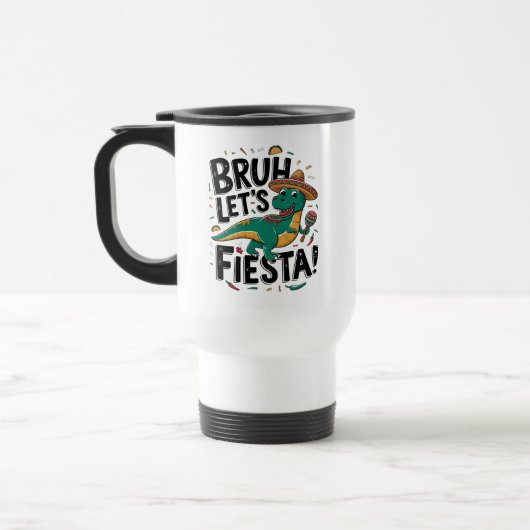 Lasst uns Fiesta Cinco De Mayo Tasse – Buntes Mexi (Links)