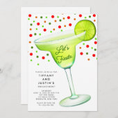 Lasst uns Fiesta-Engagement-Partei einladen Einladung (Vorne/Hinten)