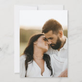 Lasst uns Fiesta-Engagement-Partei Einladung (Rückseite)