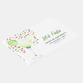 Lasst uns Fiesta Engagement Party Guest Book Gästebuch (Ecke)