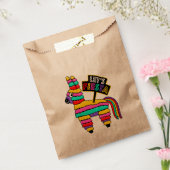 Lasst uns Fiesta Gönnertaschen mit Esel piñata bev Geschenktütchen (Versiegelt)