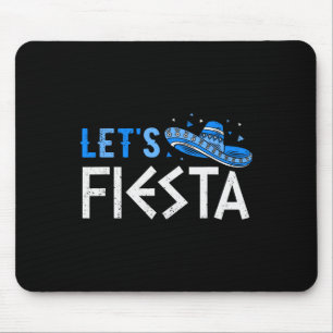 Lasst uns Fiesta machen Lustiger griechischer Oste Mousepad
