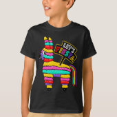 Lasst uns Fiesta Piñata T - Shirt (Vorderseite)