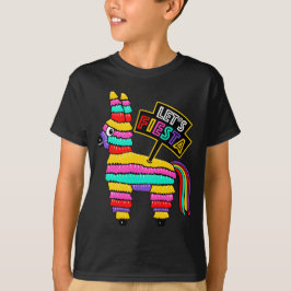 Lasst uns Fiesta Piñata T - Shirt