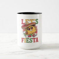 Lasst uns Fiesta Taco Design Fun Cinco de Mayo Mex
