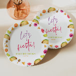 Lasst uns Fiesta Taco Mexican Fiesta Birthday Part Pappteller<br><div class="desc">Dies ist ein Let's Fiesta Taco mexikanischen Fiesta Geburtstagsparty Paper Teller!</div>