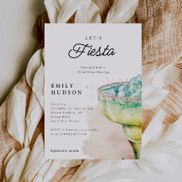 Lasst uns Fiesta Tequila Bridal Dusche einladen Einladung
