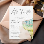 Lasst uns Fiesta Tequila Engagement Party machen Einladung
