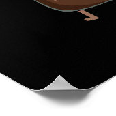 Lasst uns fizzical Funny Soda Pop Pun Dark BG Poster (Ecke)