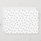 Lasst uns Flamingle spielen! Einladung (Rückseite)