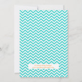 Lasst uns Flamingle Tropical Birthday Einladung (Rückseite)