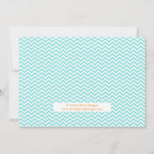 Lasst uns Flamingle Tropical Foto zum Geburtstag e Einladung (Rückseite)