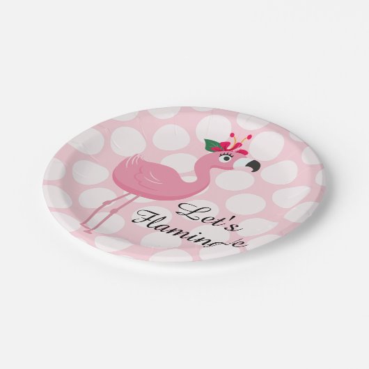 Lasst uns flammeln... pappteller (Schrägansicht)