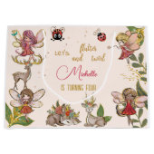 Lasst uns flattern und wirbeln, Märchengarten Gebu Große Geschenktüte (Vorderseite)