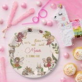 Lasst uns flattern und wirbeln, Märchengarten Gebu Pappteller (Party)