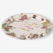 Lasst uns flattern und wirbeln, Märchengarten Gebu Pappteller (Schrägansicht)