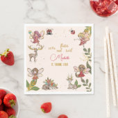 Lasst uns flattern und wirbeln, Märchengarten Gebu Serviette (Beispiel)