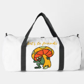Lasst uns Freunde sein Duffle Bag (Vorderseite)