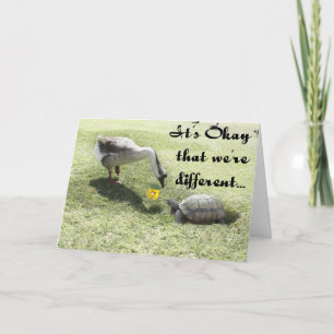 Lasst uns Freunde sein Karte