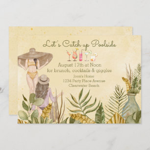 Lasst uns Freundinnen treffen Einladung