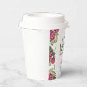 Lasst uns frohe Weihnachts-Brautparty sein Pappbecher (Rechts)