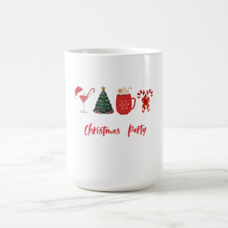 Lasst uns fröhlich sein – Lustige Weihnachtsfeier Kaffeetasse