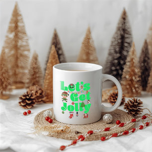 Lasst uns fröhliche Weihnachten feiern Kaffeetasse