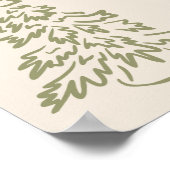 Lasst uns fröhliches Weihnachtsfest-Brautparty sei Poster (Ecke)