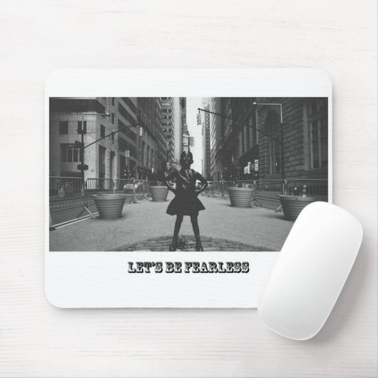 Lasst uns furchtlos sein mousepad (Mit Mouse)